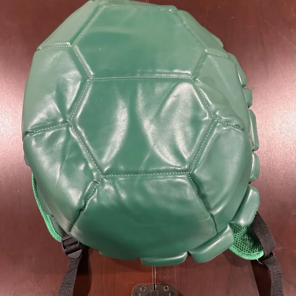 Teenage Mutant Turtle Shell Backpack Green Hardshell Kids Costume School Bag